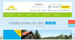 Desktop Screenshot of czech-holiday-houses.com